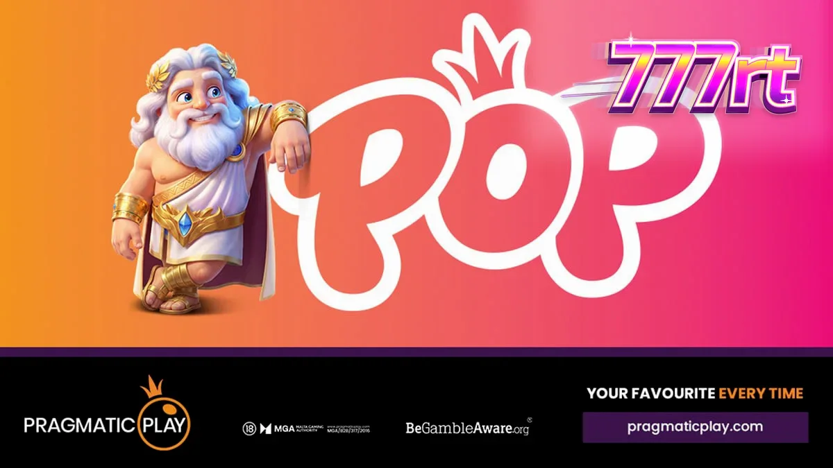 Tampilan visual ceria dari brand slot POP terbaru